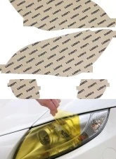 Lamin-X BMW 7-Series 2009-2015 Yellow Headlight Covers                                     - B027Y - Image 5