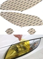 Lamin-X BMW 5-Series M-Sport F10 2010-2016 Yellow Headlight Covers                                     - B535Y - Image 5
