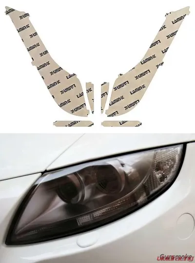 Lamin-X Ferrari 458 2010-2015 Gunsmoke Headlight Covers - FR010G