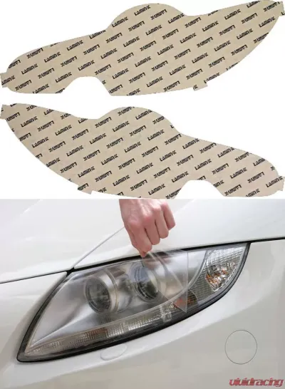 Lamin-X Jaguar XF 2009-2011 Clear Headlight Covers - JG006CL