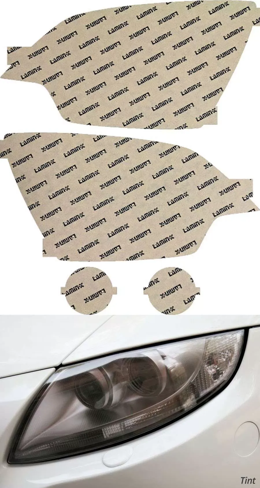 Lamin-X Saturn Vue 2008-2009 Tint Headlight Covers - ST007T