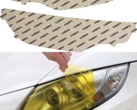 Lamin-X Audi A6 2012-2015 Yellow Headlight Covers