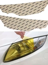Lamin-X Audi A6 2012-2015 Yellow Headlight Covers                                     - A028Y - Image 5