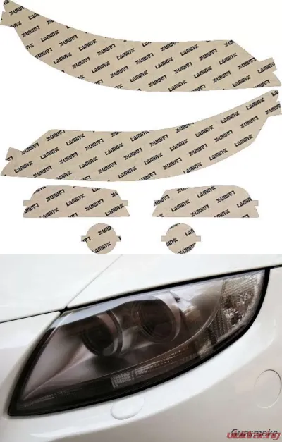 Lamin-X Acura TL 2012-2014 Gunsmoke Headlight Covers - AC022G