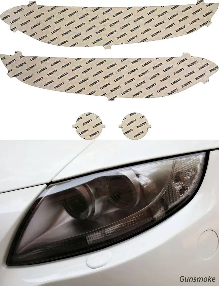 Lamin-X Ford Fusion 2013-2016 Gunsmoke Headlight Covers - F043G