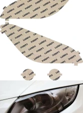 Lamin-X Infiniti M Sedan 2011-2014 Gunsmoke Headlight Covers                                     - I015G - Image 5