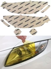 Lamin-X BMW 4-Series 2014-2020 Yellow Headlight Covers                                     - B045Y - Image 5