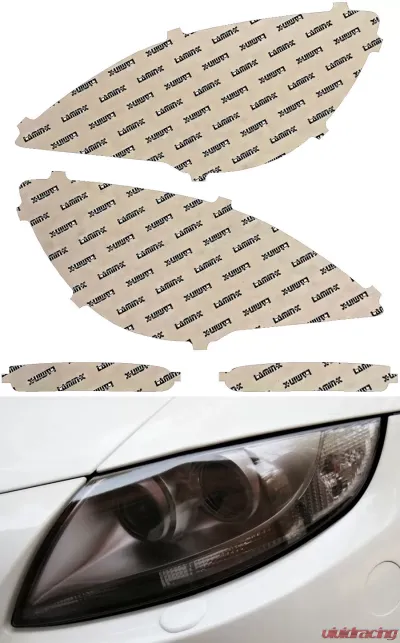 Lamin-X BMW 6-Series 2015-2019 Gunsmoke Headlight Covers - B054G