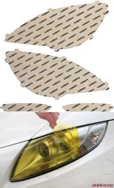 Lamin-X BMW 6-Series 2015-2019 Yellow Headlight Covers - B054Y
