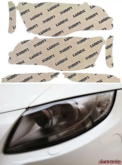 Lamin-X Chrysler 300 15- Gunsmoke Headlight Covers - C017G
