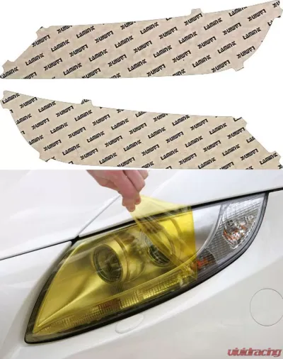 Lamin-X Chevrolet Impala 2014-2018 Yellow Headlight Covers - CH033Y
