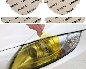 Lamin-X Dodge Challenger 2015-2018 Yellow Headlight Covers