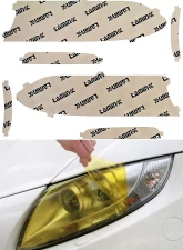 Lamin-X Dodge Charger 2015-2021 Yellow Headlight Covers                                     - D032Y - Image 5