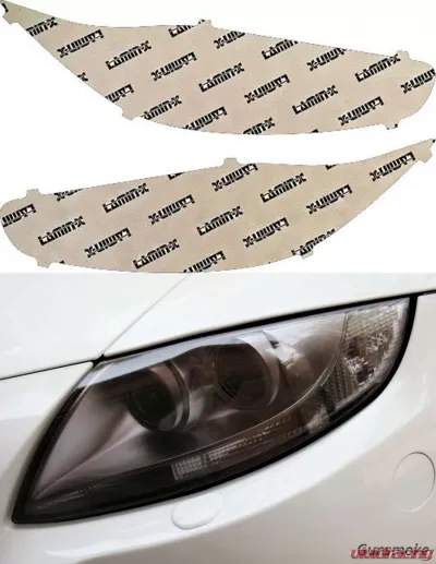 Lamin-X Ford Fiesta 2014-2018 Gunsmoke Headlight Covers - F047G