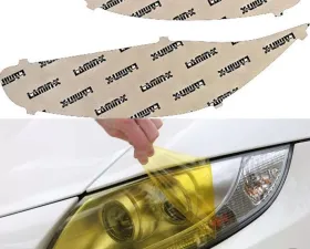 Lamin-X Ford Fiesta 2014-2018 Yellow Headlight Covers