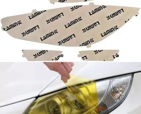 Lamin-X Ford Focus 2015-2018 Yellow Headlight Covers