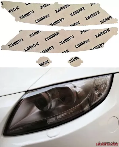 Lamin-X Honda Crosstour 2013-2015 Gunsmoke Headlight Covers - H054G