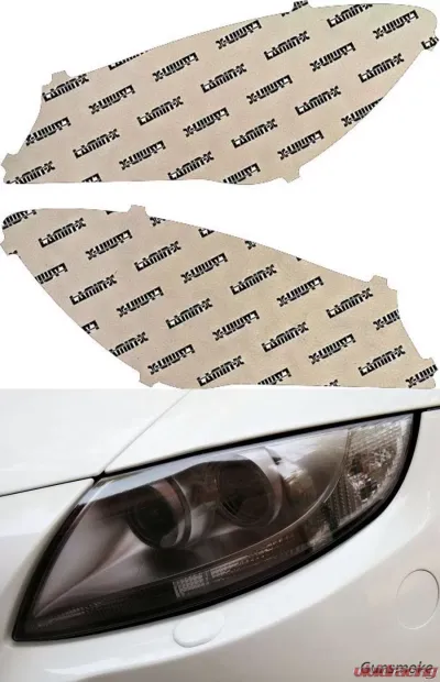 Lamin-X Mercedes CLA-Class 2014-2019 Gunsmoke Headlight Covers - MB046G