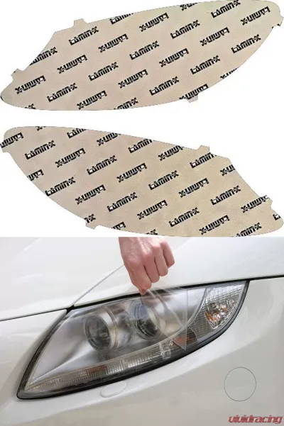 Lamin-X Mercedes C-Class Sedan 2015-2021 Clear Headlight Covers - MB048CL