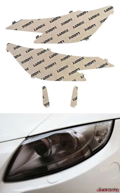 Lamin-X Scion tC 2014-2016 Gunsmoke Headlight Covers - SC010G