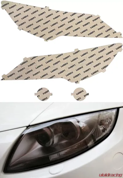 Lamin-X Acura ILX 2016-2018 Gunsmoke Headlight Covers - AC048G