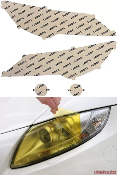 Lamin-X Acura ILX 2016-2018 Yellow Headlight Covers - AC048Y