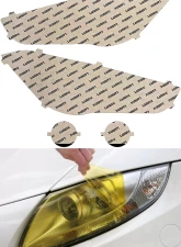 Lamin-X BMW X1 2016-2018 Yellow Headlight Covers                                     - B057Y - Image 5