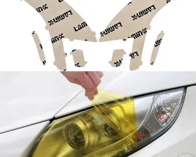 Lamin-X Cadillac CT6 2016-2020 Yellow Headlight Covers