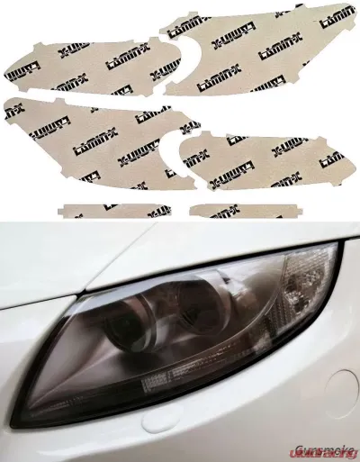 Lamin-X Honda Accord Sedan 2016-2021 Gunsmoke Headlight Covers - H057G