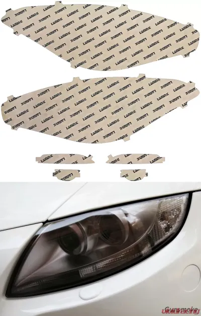 Lamin-X Infiniti Q70 2016-2018 Gunsmoke Headlight Covers - I022G
