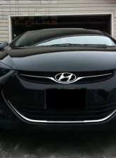 Lamin-X Lincoln MKZ 2017-2019 Gunsmoke Headlight Covers                                     - LN017G - Image 4