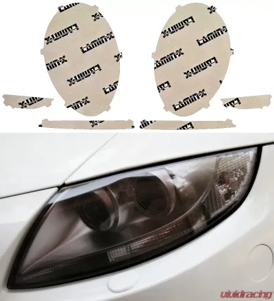 Lamin-X Porsche 991.2 Carrera 2017-2019 Gunsmoke Headlight Covers - P029G