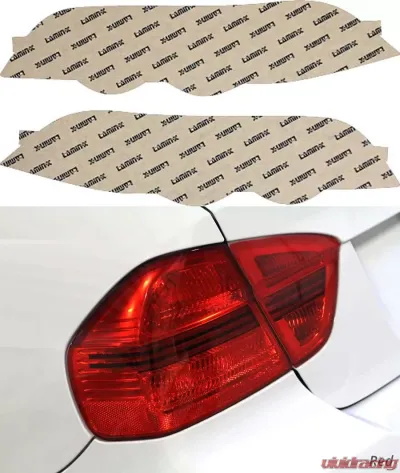 Lamin-X Acura RSX 2002-2004 Red Tail Light Covers - AC201R
