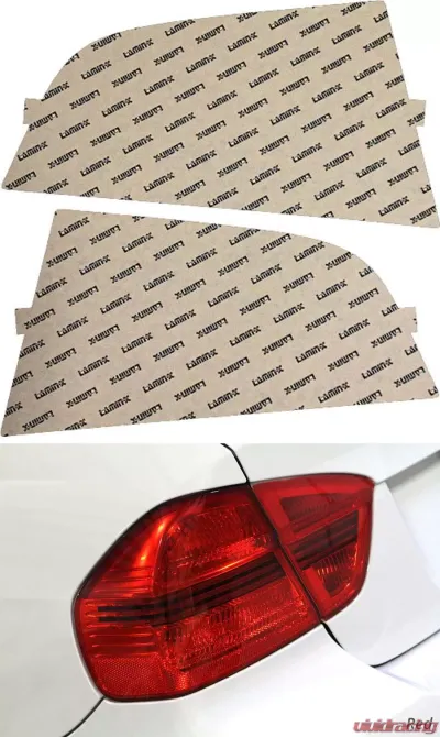 Lamin-X Acura TL 2004-2008 Red Tail Light Covers - AC206R