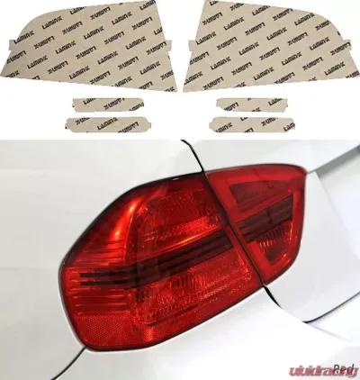 Lamin-X Acura TL 2004-2008 Red Tail Light & Side Marker Covers - AC406R