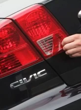 Lamin-X Acura TL 2004-2008 Red Tail Light & Side Marker Covers                                     - AC406R - Image 3