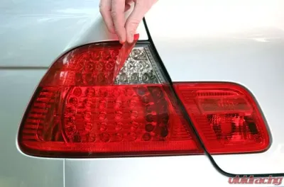 Lamin-X Acura TL 2004-2008 Red Tail Light & Side Marker Covers - AC406R