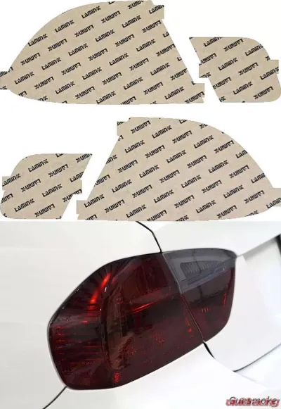 Lamin-X BMW 3-Series Coupe 2000-2005 Gunsmoke Tail Light Covers - B210G