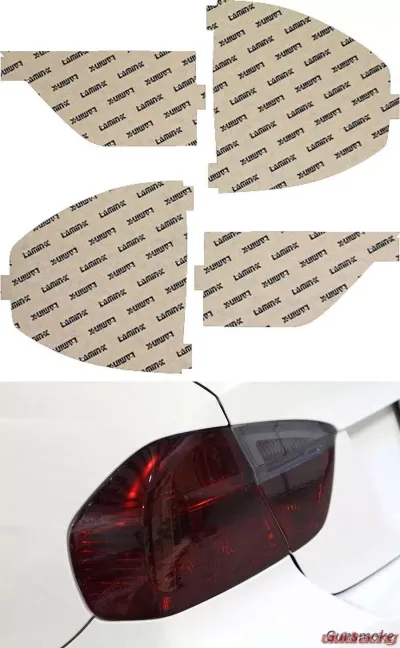 Lamin-X BMW X3 2004-2010 Gunsmoke Tail Light Covers - B215G