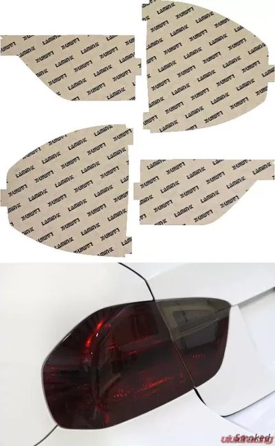 Lamin-X BMW X3 2004-2010 Smoked Tail Light Covers - B215S