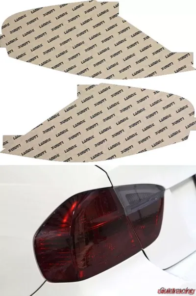 Lamin-X BMW 6-Series 2004-2010 Gunsmoke Tail Light Covers - B216G