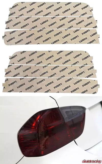Lamin-X BMW 3-Series Sedan 1992-1999 Gunsmoke Tail Light Covers - B401-3G
