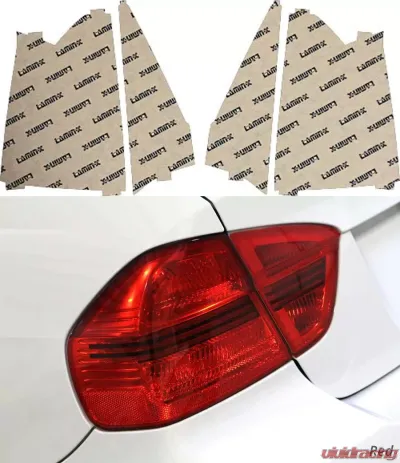 Lamin-X Cadillac XLR 2004-2009 Red Tail Light Covers - CD207R