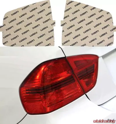 Lamin-X Chevrolet S10 Pickup 1998-2004 Red Tail Light Covers - CH206R