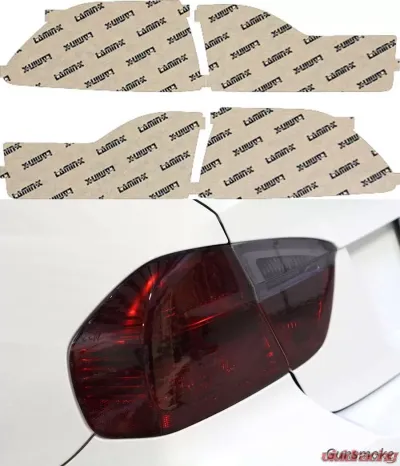 Lamin-X Honda Accord Sedan 1998-2002 Gunsmoke Tail Light Covers - H204G