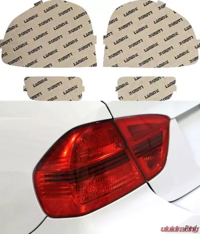 Lamin-X Hyundai Santa Fe 2001-2006 Red Tail Light Covers - HY204R