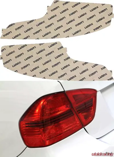 Lamin-X Infiniti G35 Coupe 2003-2005 Red Tail Light Covers - I201R