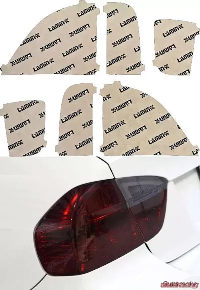 Lamin-X Lincoln LS 2003-2006 Gunsmoke Tail Light Covers - LN201G