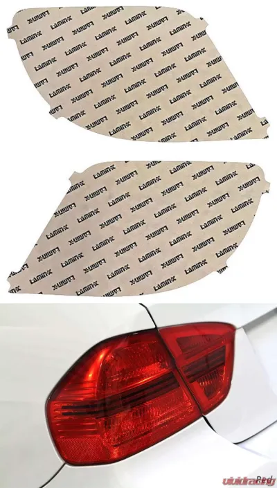 Lamin-X Subaru Impreza WRX Wagon 2002-2003 Red Tail Light Covers - S401R