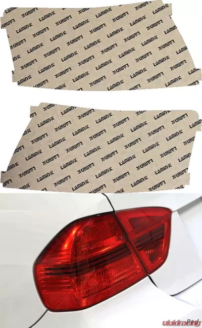 Lamin-X Audi A6 Sedan 2005-2008 Red Tail Light Covers - A209R